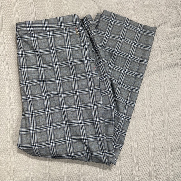 Tommy Hilfiger size 16 plaid pants, fall, autumn, elastic waist back, office - Picture 7 of 11